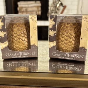 COPY - Game of Thrones Dragon Egg candle
